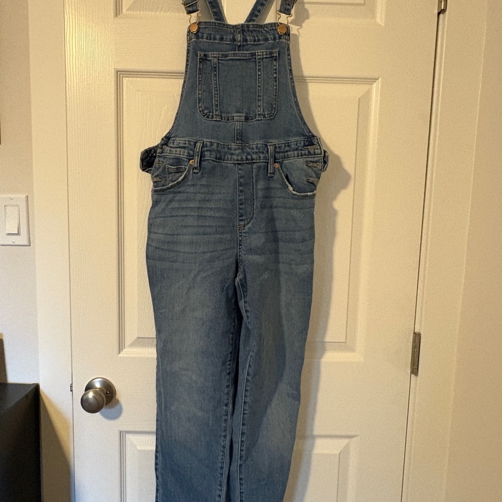 Universal Thread Blue Denim Overalls